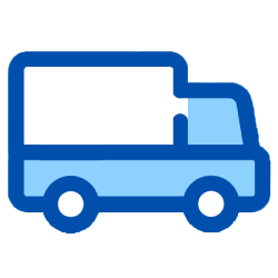 Product badge Livraison Gants Blanc