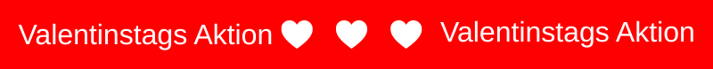 Valentistags Aktion 2026