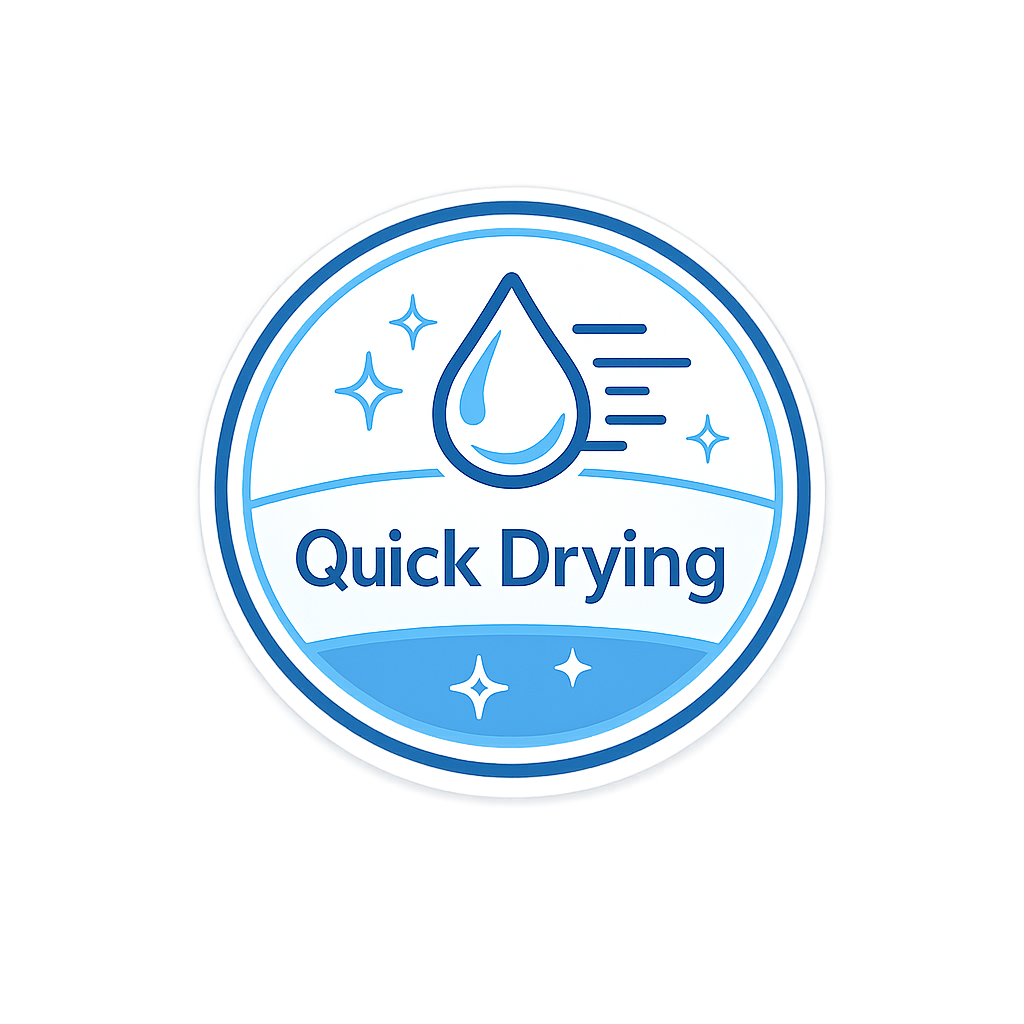  Product badge Quick Drying